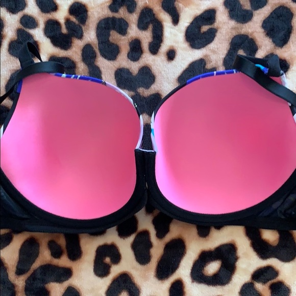 VS PINK NWOT bra 90s print palm - Picture 4 of 5